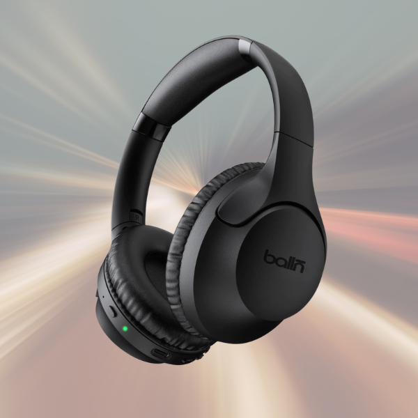 Black balln audio Lifestyle Pro noise cancelling headphones