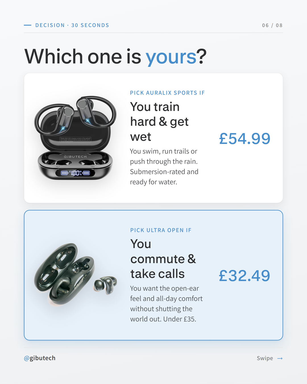 Open-ear vs in-ear vs bone conduction: which earbuds are right for you