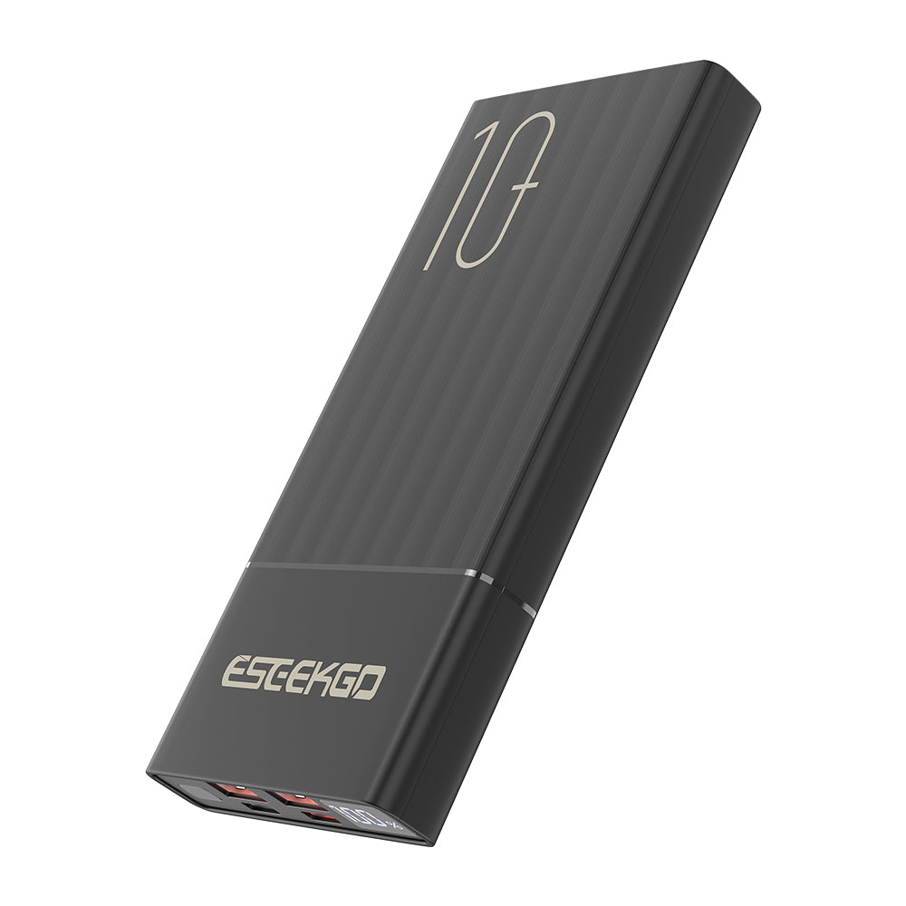 Eseekgo 10000mAh 22.5W Ultra Fast Digital Display Power Bank with FREE USB-C cable