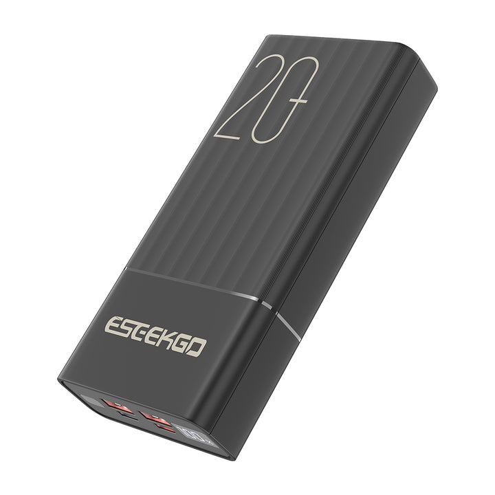 Eseekgo 20000mAh 22.5W Ultra Fast Digital Display Power Bank with FREE USB-C cable