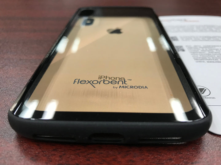 MICRODIA 3D-CRUVI Custodia protettiva antiurto, per iPhone XS / XS Max