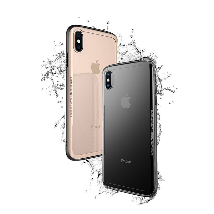 Ochronne etui MICRODIA 3D-CRUVI pochłaniające wstrząsy, dla iPhone XS / XS Max