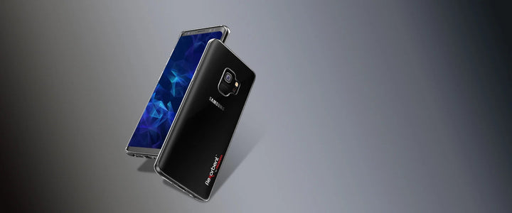 Custodia per telefono MICRODIA Flexorbent CRYSTAL+, per Samsung S9 / S9 Plus