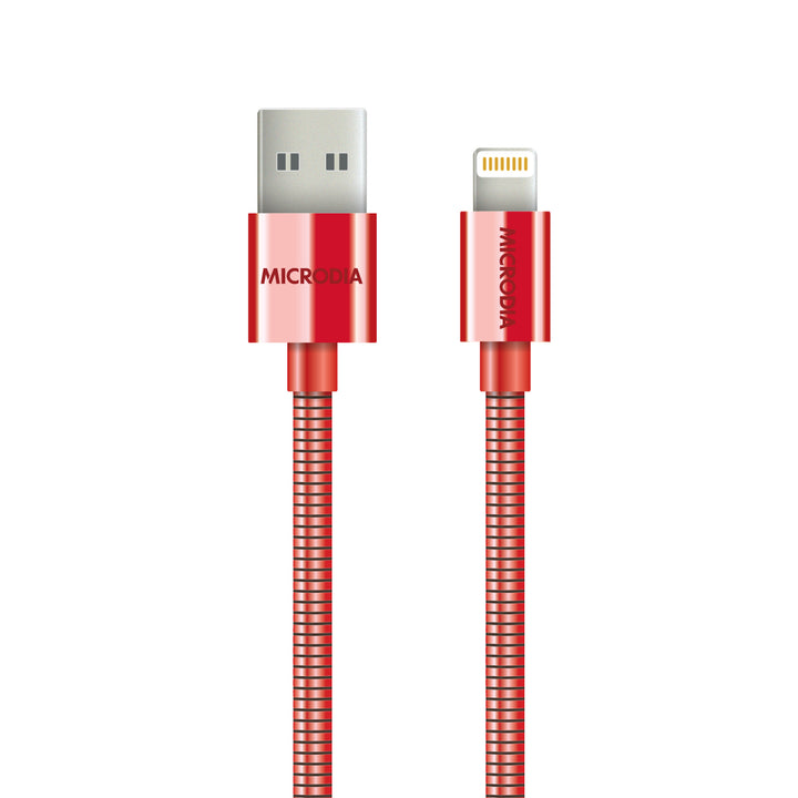 MICRODIA DurCable Cavo Lightning STEEL certificato MFi da 1,5 m