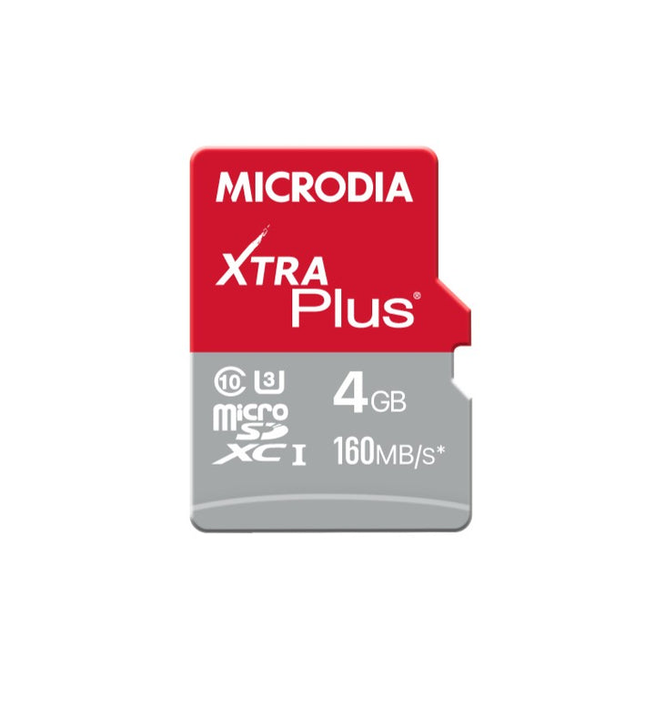 Microdia Xtra Plus microSD Card - made for Serious Amateurs & Professional Photographers