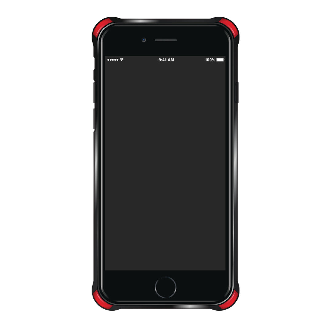 MICRODIA Flexorbent MESH Telefoonhoesje, voor iPhone 8+ / 8 / 7+ / 7