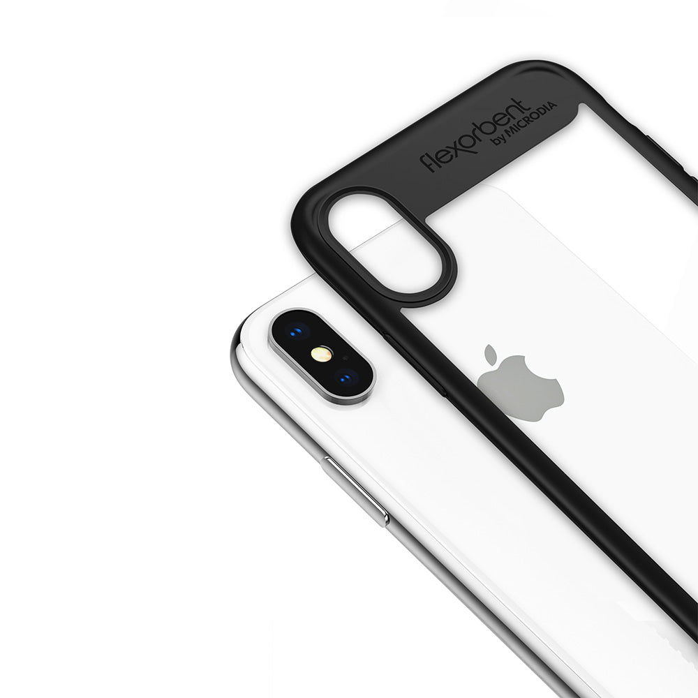 MICRODIA Coque flexible SAVILLE, pour iPhone X / 8 / 8 Plus