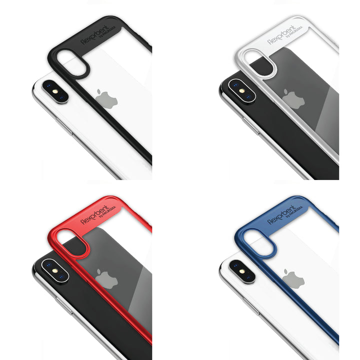 MICRODIA Coque flexible SAVILLE, pour iPhone X / 8 / 8 Plus