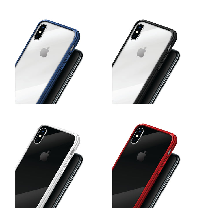 MICRODIA Coque téléphone flexible STELLAR, pour iPhone X / 8 Plus