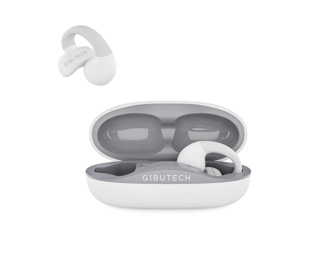 GIBUTECH Ultra Open Environmental Noise Cancellation ENC Earbud z wielopunktowym połączeniem - maksymalnie 2 urządzenia