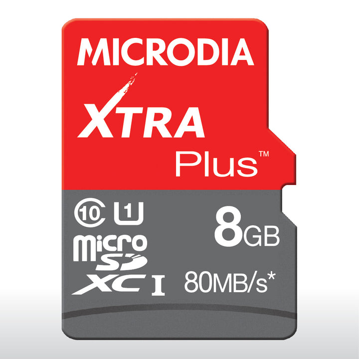 Microdia Xtra Plus microSD Card - made for Serious Amateurs & Professional Photographers