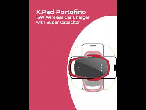 Cargador de coche ultrarrápido MICRODIA X.Pad Portofino 15W