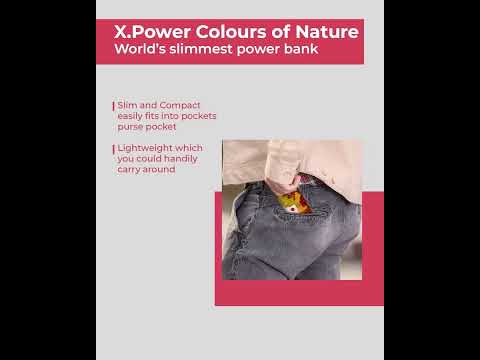 MICRODIA X.Power Colours of Nature 10000mAh Najsmuklejszy Power Bank na świecie