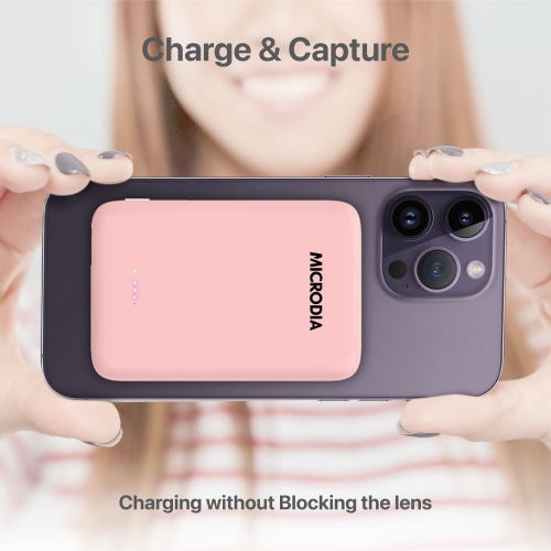 ultra-fast wireless power bank#color_pink