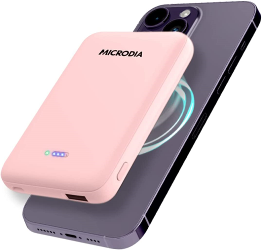 wireless power bank#color_pink