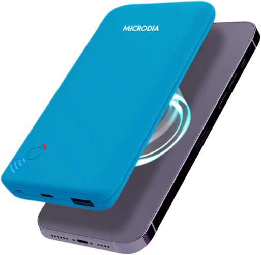 ultra-fast wireless power bank#color_blue