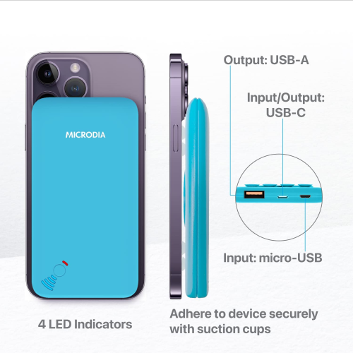 ultra-fast wireless power bank#color_blue