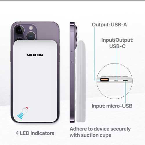 ultra-fast wireless power bank#color_white